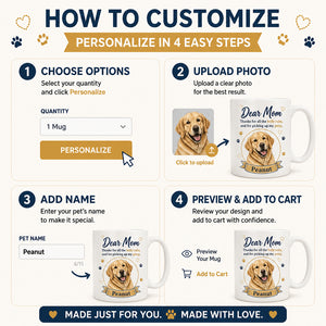 Dear Mom Custom Pet Portrait Mug - Personalized Mug 49e30f13-e40e-40a0-8d5c-e1e8da36e70a.jpg