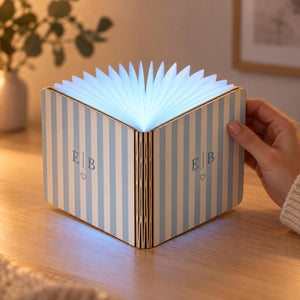Custom Couple Name Folding Magnetic Table Light, Personalized Striped Book Lamp, Wedding Keepsake, Engagement Anniversary Gift 49e5bcc3-f7d0-4e3a-b5c5-902bc3cd7a4c-4.jpg