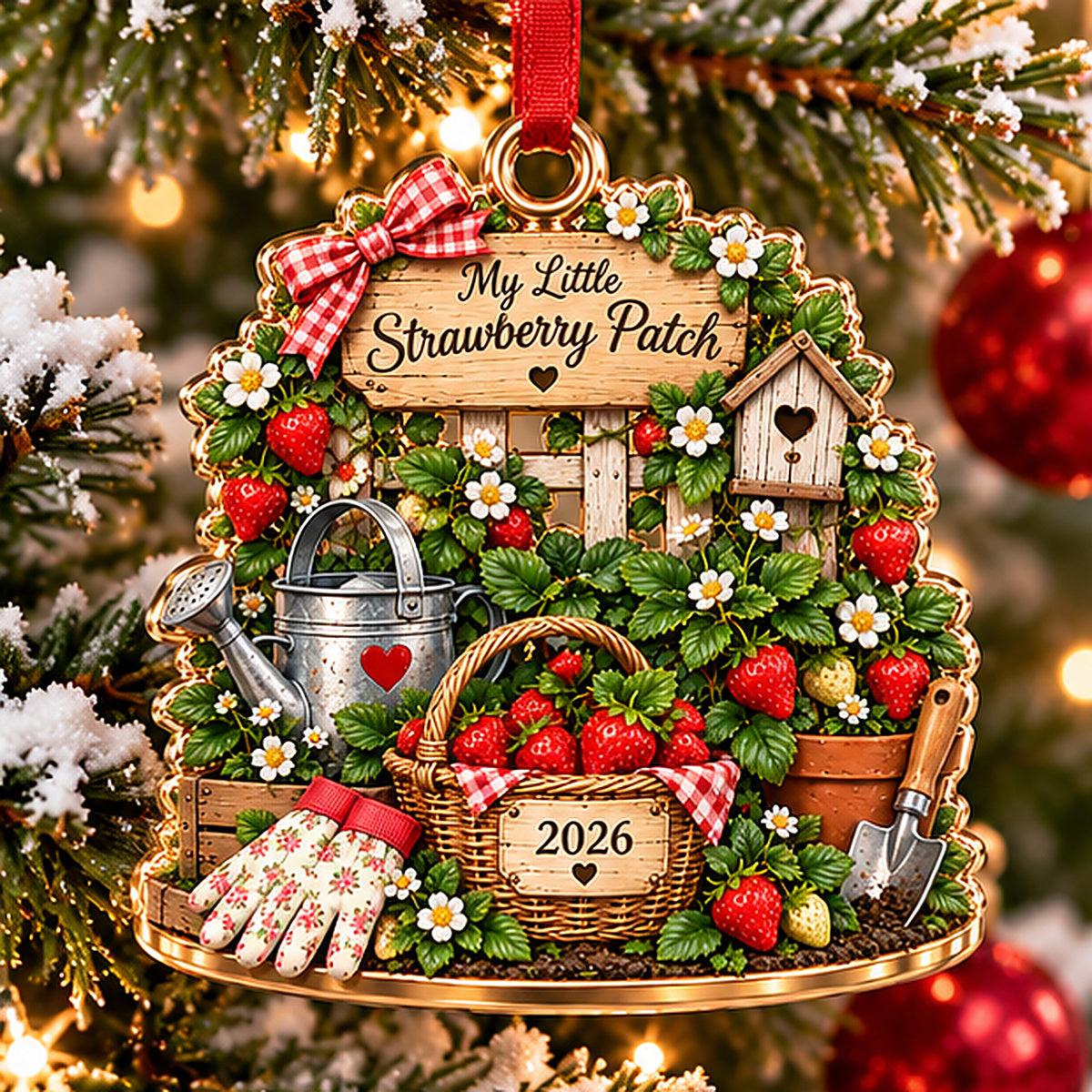 Personalized Strawberry Patch Christmas Ornament – Custom Text & Year, Strawberry Lover Gift, Gardening Gift for Mom, Garden Lover Christmas Keepsake 49f58cdf-7f27-4975-afcb-377da0777b10-01_Strawberry_Patch_Christmas_Tree_1200x1200.jpg