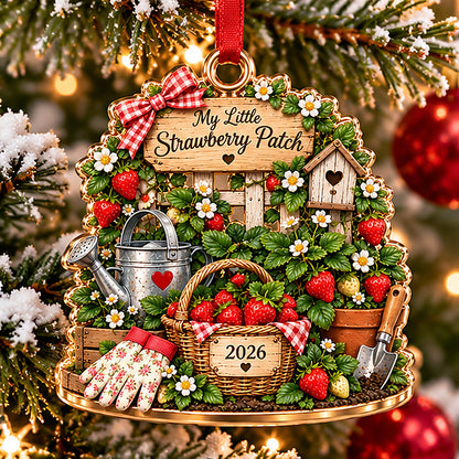 Personalized Strawberry Patch Christmas Ornament – Custom Text & Year, Strawberry Lover Gift, Gardening Gift for Mom, Garden Lover Christmas Keepsake 49f58cdf-7f27-4975-afcb-377da0777b10-01_Strawberry_Patch_Christmas_Tree_1200x1200.jpg