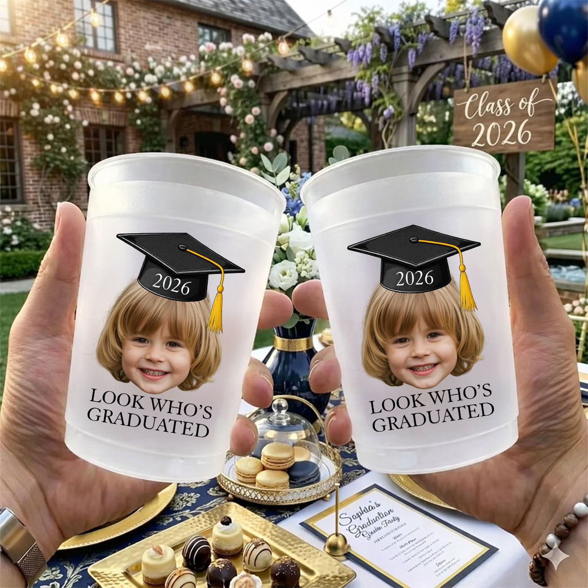 Look Who's Graduated - Personalized Cups