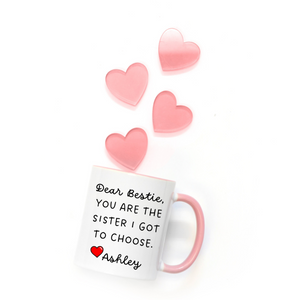 Soul Sister Best Friend Gift, Custom Bestie Mug, Personalized Best Friend Gift, Friendship mug, Friend Birthday, Long Distance