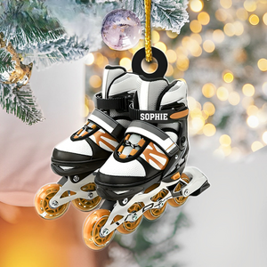 Roller Skate Personalized Christmas Ornament, Gift For Roller Skate Lovers