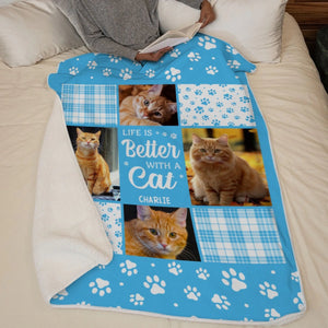 You Were My Favorite Hello And My Hardest Goodbye - Personalized Blanket - Christmas Memorial Sympathy Gifts For Dogs, Cats
