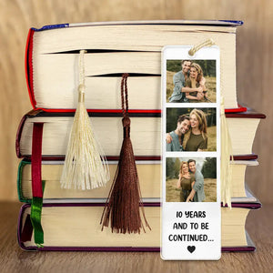 Custom 3 Photos Book Lovers - Personalized Acrylic Bookmark - Gift For Couple, Family, Bestie