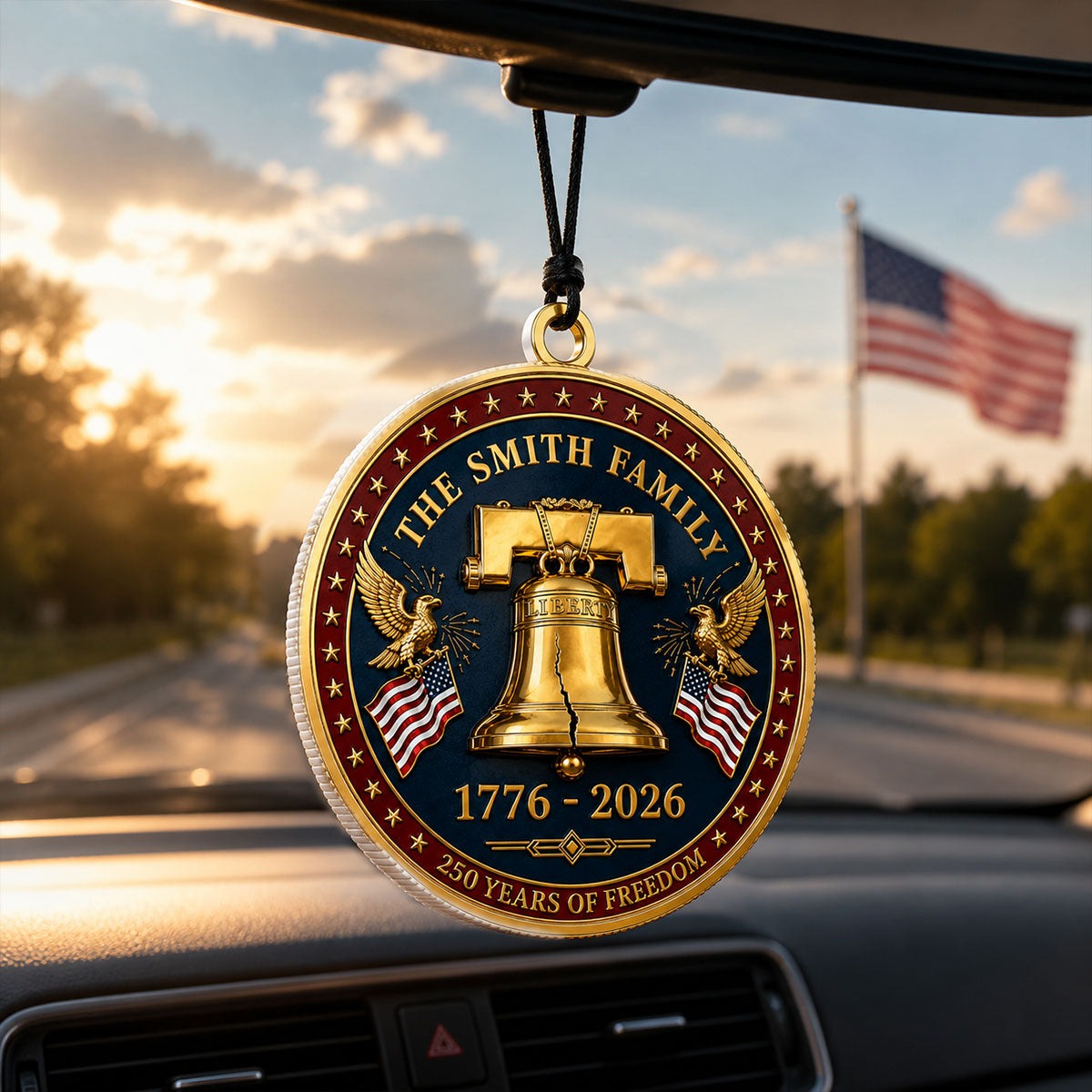 Family Pride Christmas Anniversary - Real 3D Raised Ornament