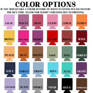 Can Cooler Wedding, Wedding Favor, Personalized Wedding Can Cooler, Slim Can Cooler, Wedding Reception Coozy, Custom Can Cooler, Beer Holder