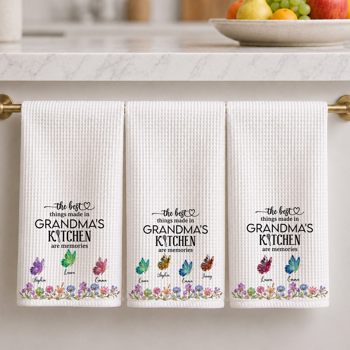 The Best Things Made In Mom Kitchen - Personalized Custom Kitchen Towel