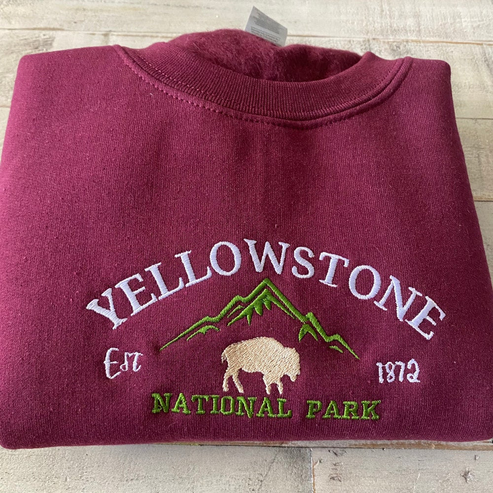 Yellowstone Embroidered Sweatshirt 2