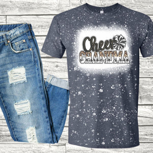 Cheer Grandma Leopard - Personalized Shirt - Gift For Cheer Grandma
