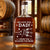 Paws Down To The Best Dad - Personalized Whiskey Bottle - Gift For Cat Dad, Dog Dad, Father's Day