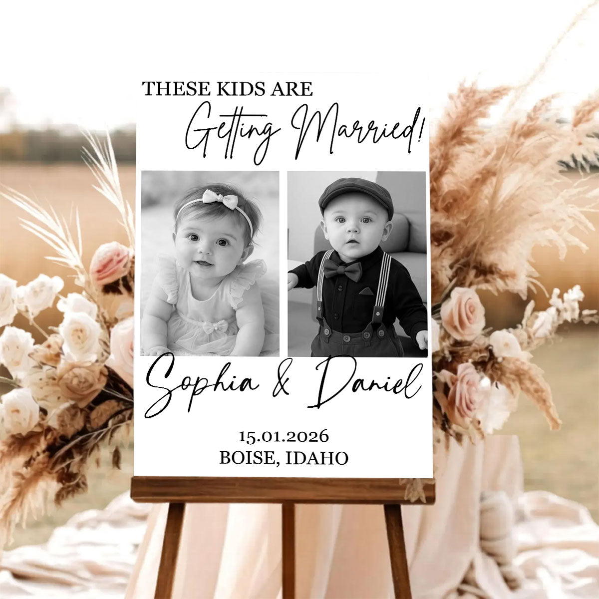 These Kids Are Getting Married - Peronsalized Poster