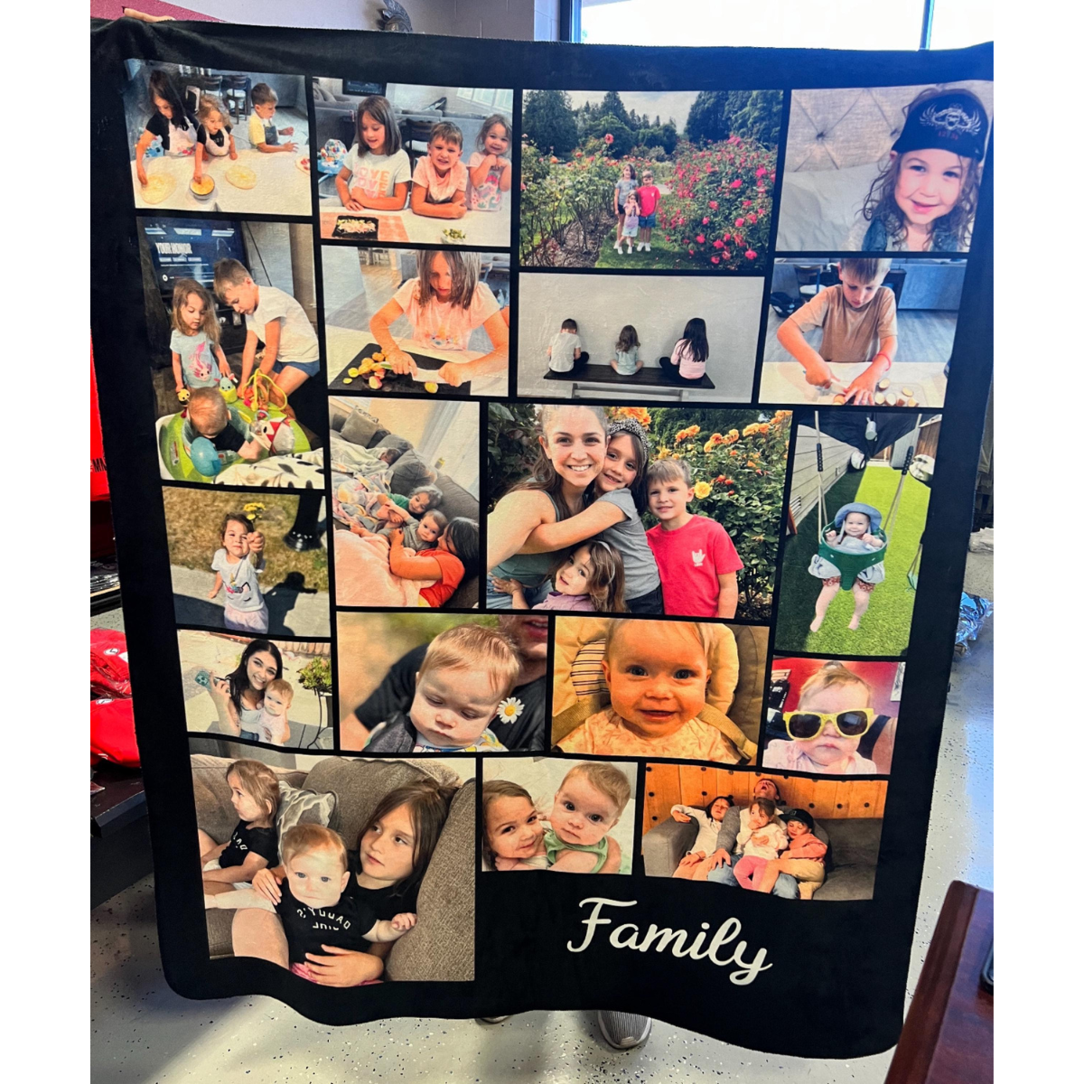 Personalized Photo Blanket, Photo Blanket with Text, Memorial Blanket, Friend Birthday Wedding Anniversary Couple Gift, Gift for Her Pet Blanket