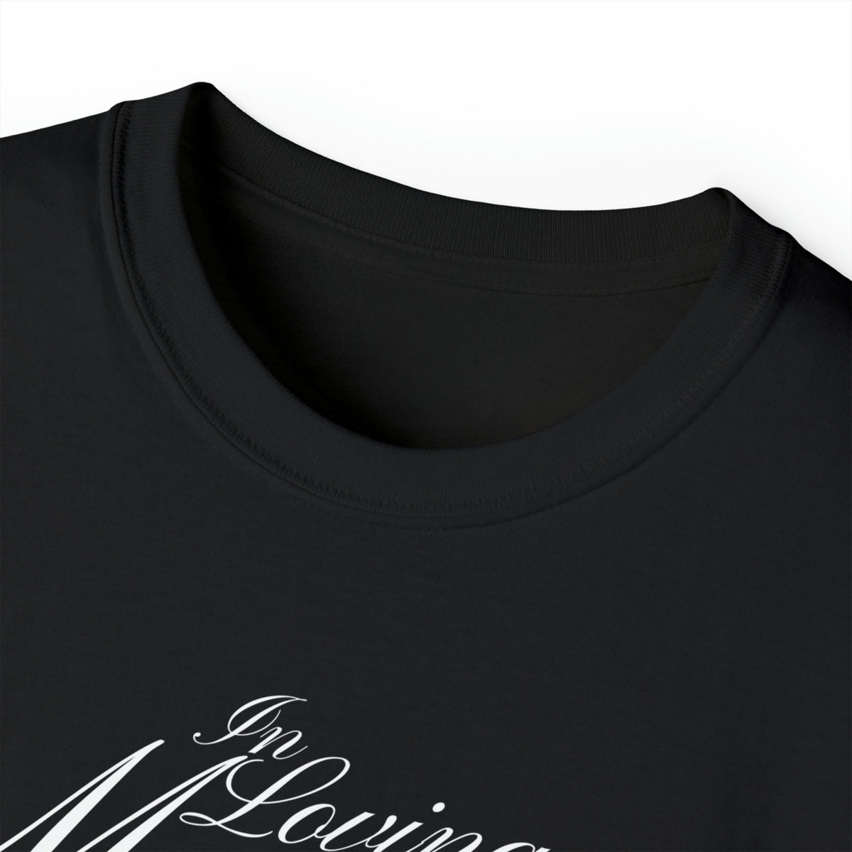 In Loving Memory Forever In Our Heart - Personalized 2 Side Printed Shirt - Memorial Gift