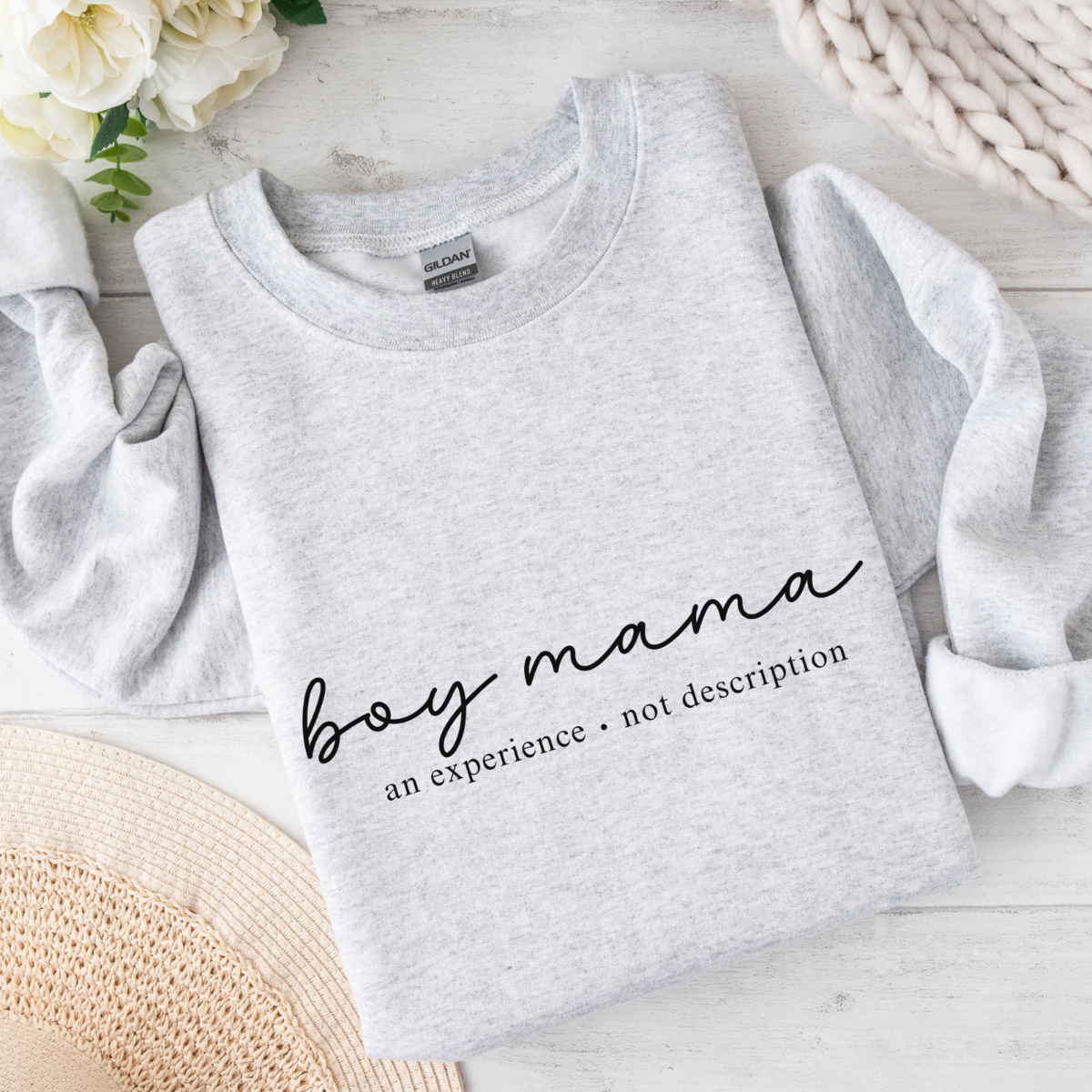 Boy Mama An Experience Not Description - Personalized Apparel - Gift For Mom, Mother's Day Gift