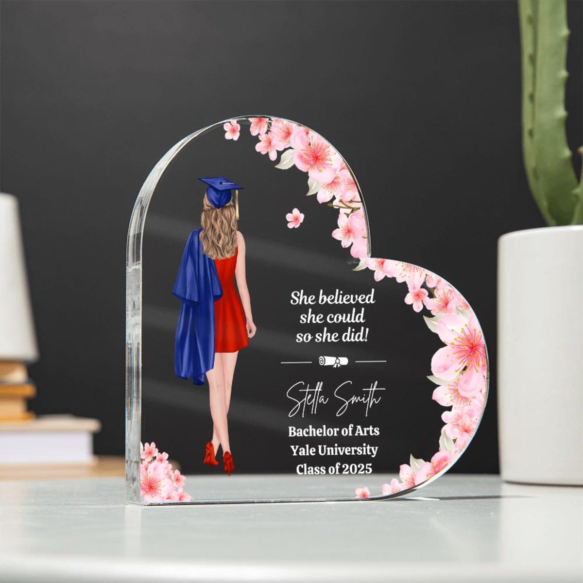 Personalized Graduation Gift for Daughter, Grad Gifts for Her, High school, College Graduation, Masters Degree