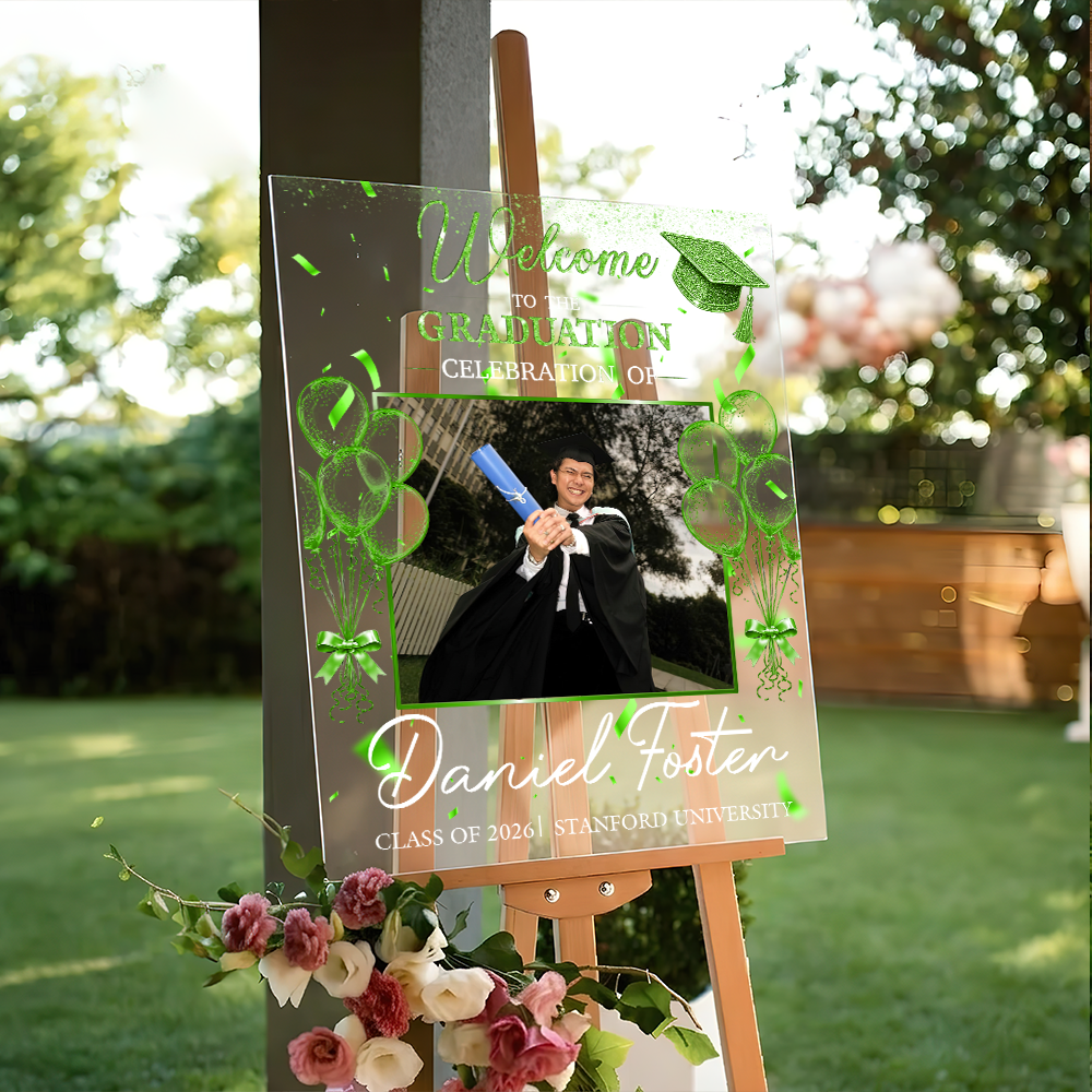 Class Of 2026 Acrylic Personalized Acrylic Welcome Sign
