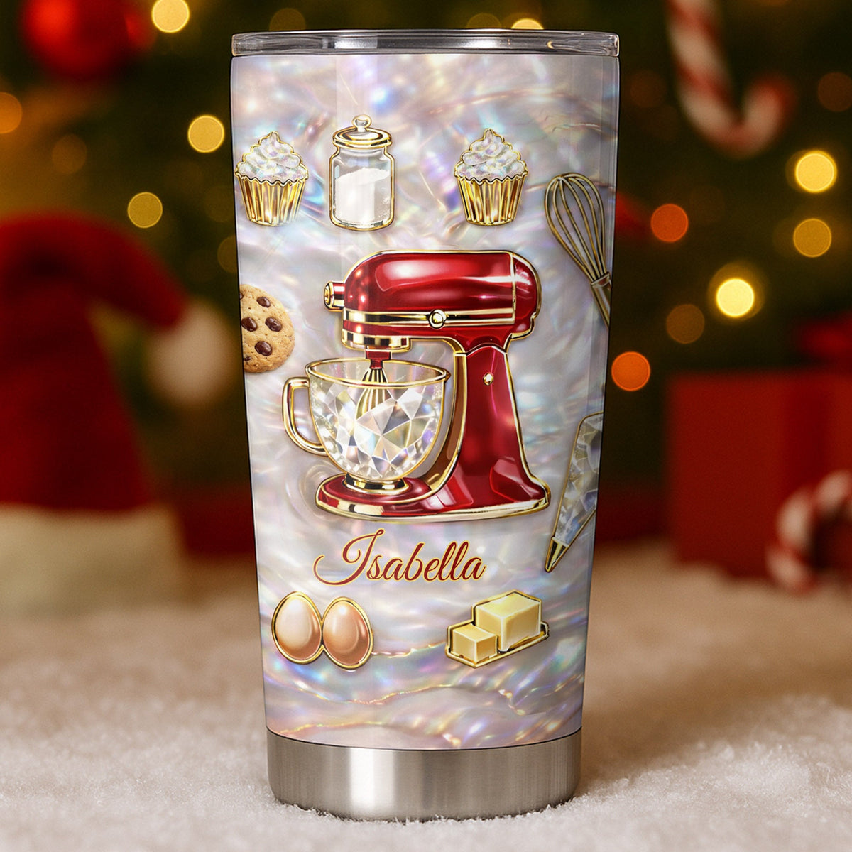 Just A Girl Who Loves Baking, Personalized Tumbler, Gift For Bakers