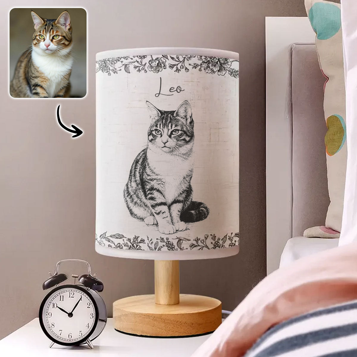 Custom Photo Pencil Sketch Memorial Family Dog Cat Portrait - Personalized Table Lamp 4_33170c32-c256-49cf-9eaf-5e8425debbfe.jpg