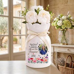 Someone We Love Is In Heaven Personalized Flower Vase