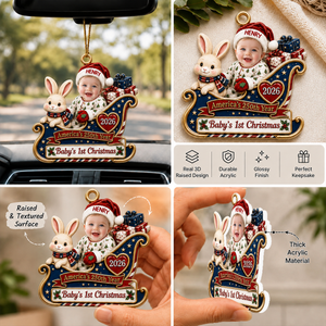 Our Little Patriot Anniversary - Real 3D Raised Ornament