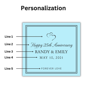 Personalized Prosecco and Champagne Bottle Labels, Any Occasion