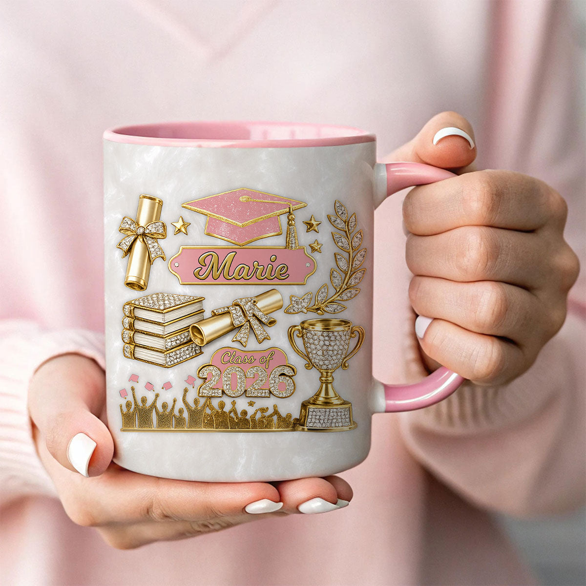 Class of 2026 Graduates - Personalized Accent Mug