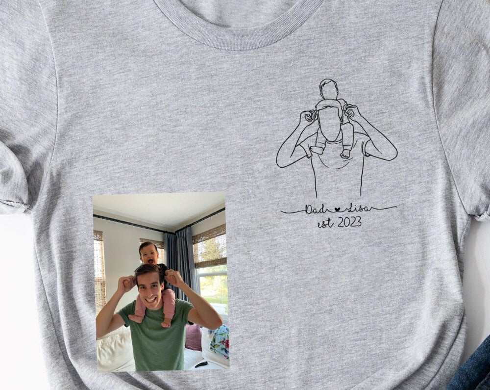 Custom Portrait From Photo Shirt, Outline Picture Shirt, Custom Portrait Shirt, Hand Drawn Line Art Shirt, Dad Shirt, Dad Birthday Gift 4_4a29eee2-8da6-447d-8396-a5fabddd4983.jpg?v=1713320583