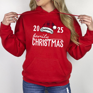 Personalized Family Christmas Sweatshirt, Custom Family Name Xmas Hoodie, Christmas Family Sweatshirt, Holiday Sweaters,Christmas Sweatshirt