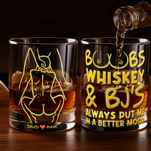 Couple's Best Mood Round Glass - Personalized Gifts For Couples Valentine's Gift Gift For Husband Gift For Boy Friend