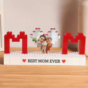 Custom Photo Best Mom Ever Building Brick Blocks Mother's Day Gifts