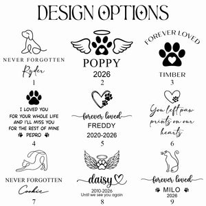 Personalized Pet Memorial Planter, Dog Loss Remembrance Gift, Custom Pet Flower Pot