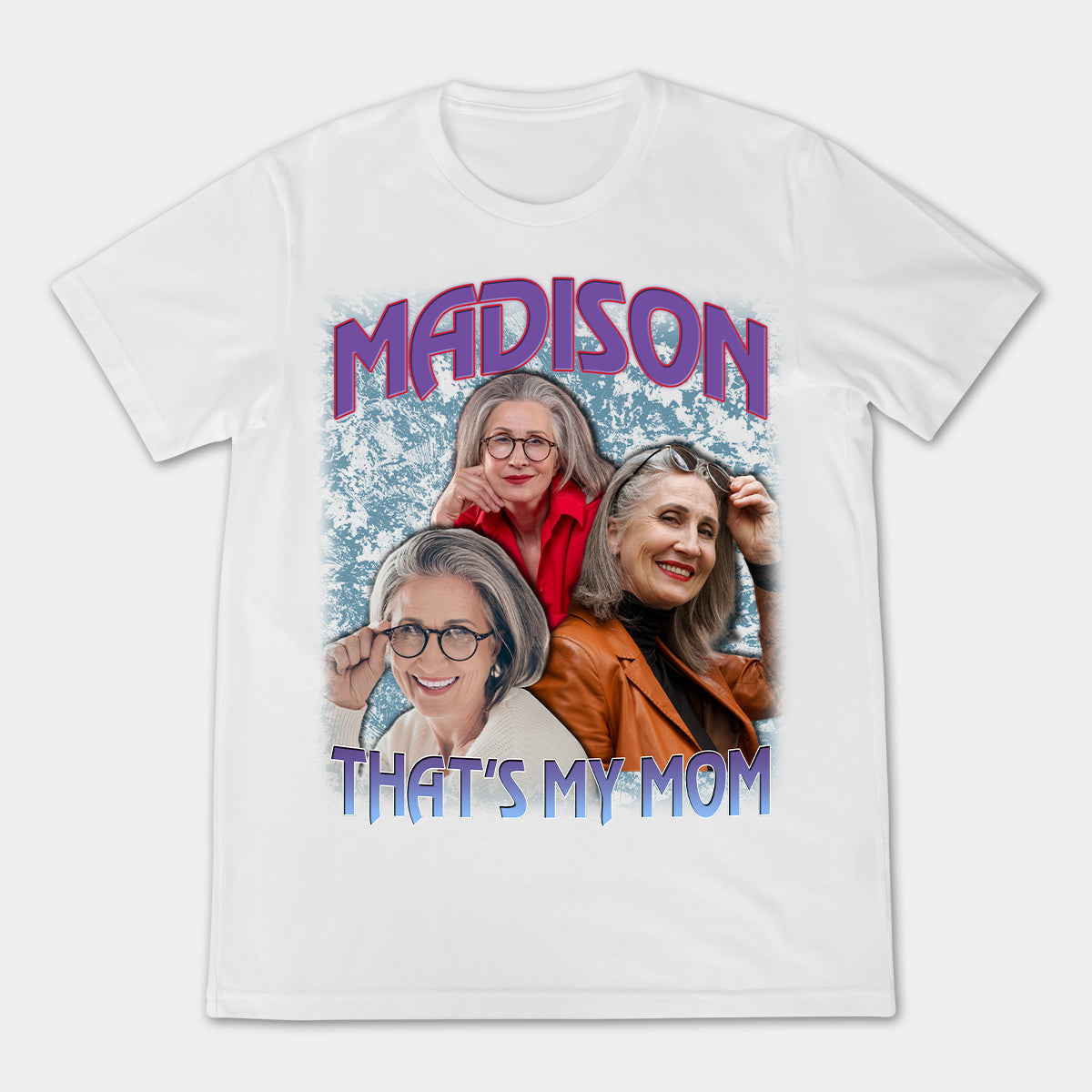 Custom photo 90's Bootleg - Personalized photo T-shirt