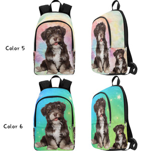 Custom Backpack, Custom Photo Backpack, Custom Backpack Photo Print, Put Your Face on Personalized Bag, Funny Gift Idea, Back to School Gift