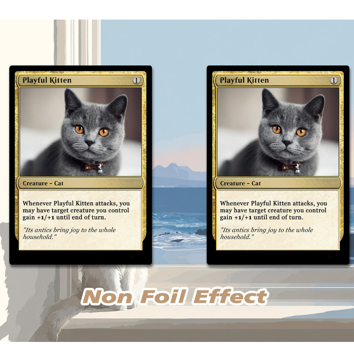 Custom Cards, Custom MTG Style Card, high quality custom cards, Father's Day gift, Gift for husband, Gamer gifts, Personalized Cards