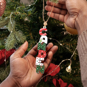 Personalized Christmas Name Letter Ornament 2025, Custom Christmas Ornament, Stocking Ornament, Custom Reindeer Name Ornament, Kids Ornament