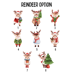 Grandma's Little Reindeers Cute Christmas - Personalized Ornament - Christmas Gift For Mom, Grandma
