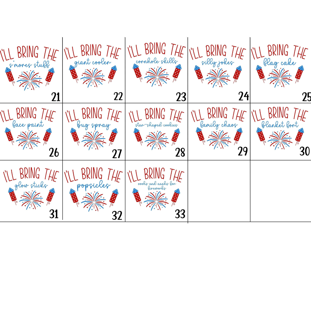 Funny 4th of July Shirts, I'll Bring The Fourth of July TShirts, Family Matching Independence Day Tees, Patriotic Friends Group Shirts