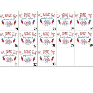 Funny 4th of July Shirts, I'll Bring The Fourth of July TShirts, Family Matching Independence Day Tees, Patriotic Friends Group Shirts