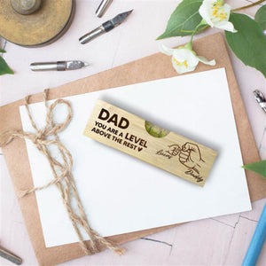 Dad You Are A Level Above The Rest - Personalized Bottle Opener - Gift For Dad, Papa, Father's Day Gift