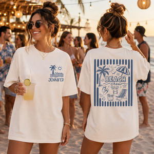 Custom Beach Vacation Group Shirt, Personalized Beach Crew Shirt, Family Trip Summer Vacation Tee, Vacay Family Beach Tees, Summer Shirt