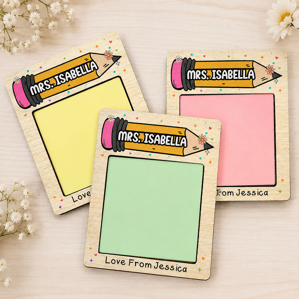 Thank You For Being The Best Teacher - Personalized Wooden Plaque