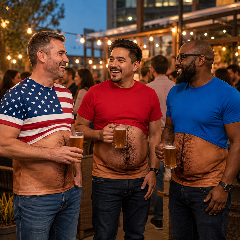 Custom Funny Patriotic T-shirt - Personalized Birthday Gifts For Men - Too Cool For Tea