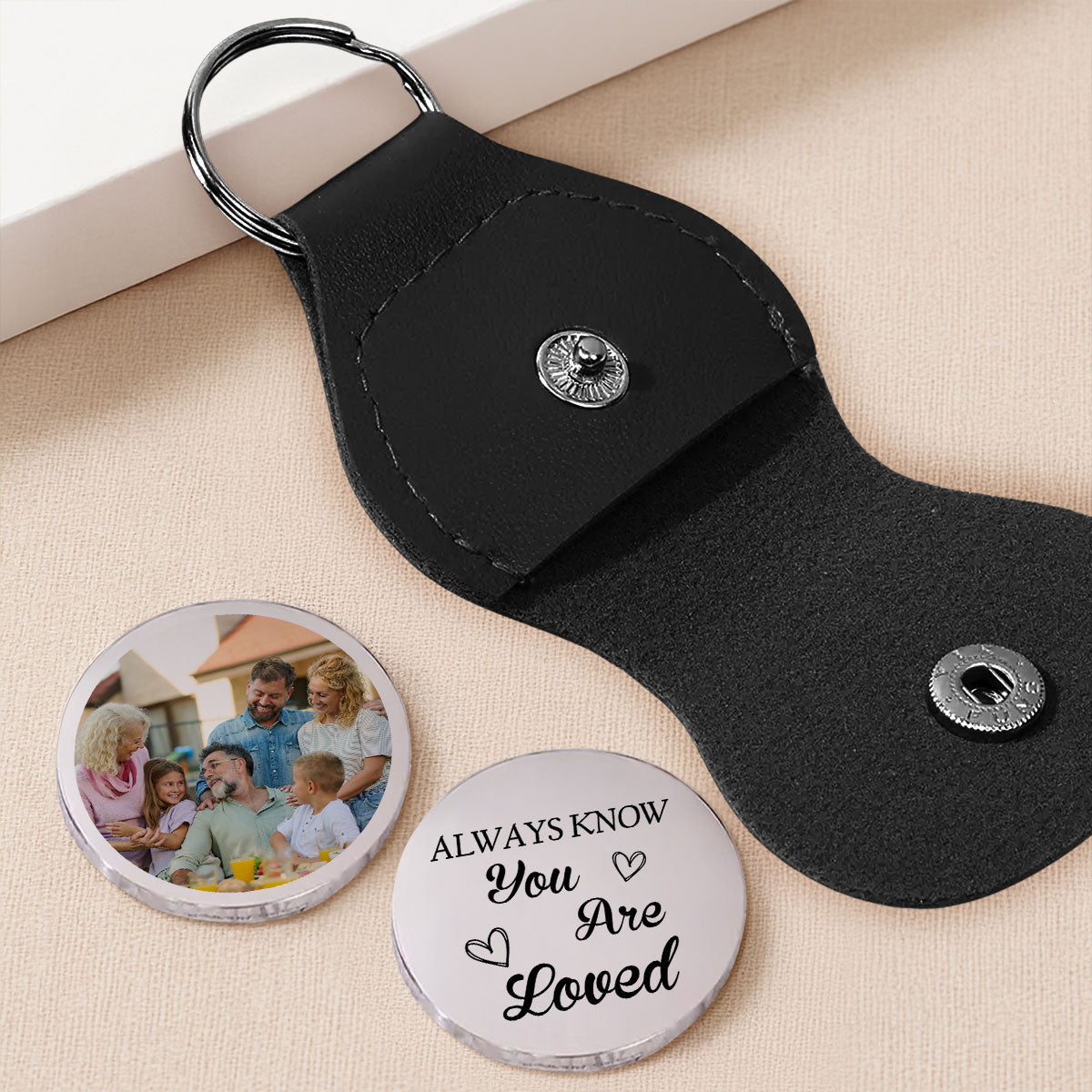 Always Know You Are Loved - Personalized Pocket Hug - Gift For Family