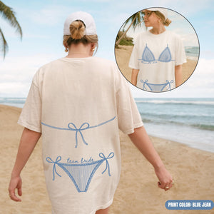 Coastal Bachelorette Shirts, Bikini Bachelorette Shirt, Last Toast on the Coast Bikinis and Martinis Bach Party Tees