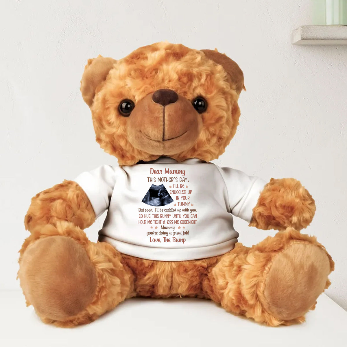 Custom Photo This Mother's Day I'll Be Snuggled Up In Your Tummy - Personalized Soft Teddy Bear 4_8776263c-6be3-4b57-b115-df3fe836db4b.jpg
