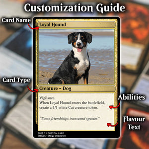 Some Friendship Transcend Species - Custom Trading Card