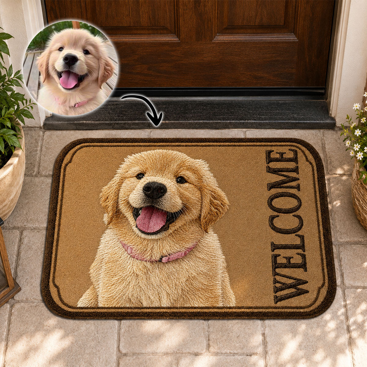 Welcome To Our House - Personalized Doormat