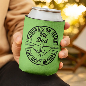 Congrats On Being My Brother Dad Grandpa - Personalized UV Printed Cup Cover - Gift For Family