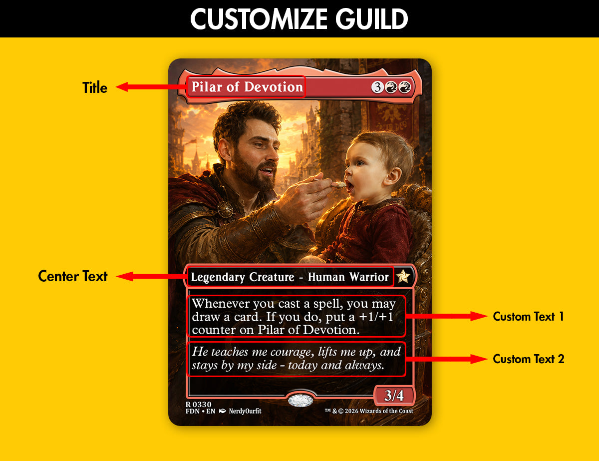 Legendary Creatures - Father's Day Poke Card
